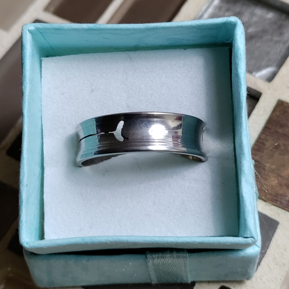 Crescent moon Ring-Size 11-$5 add on